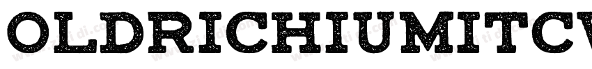 OldrichiumITCW01 Bol字体转换